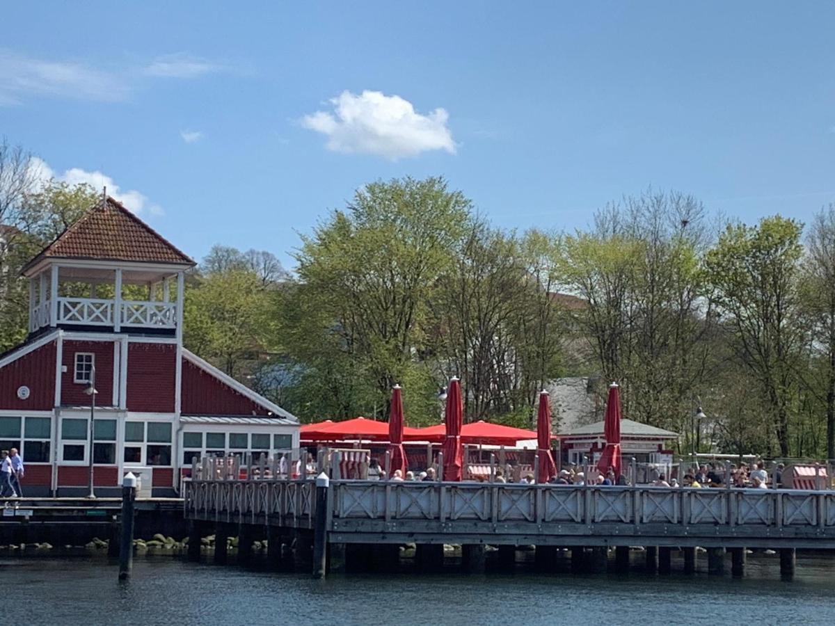 Villa Mare Meerblick Glücksburg Exteriör bild